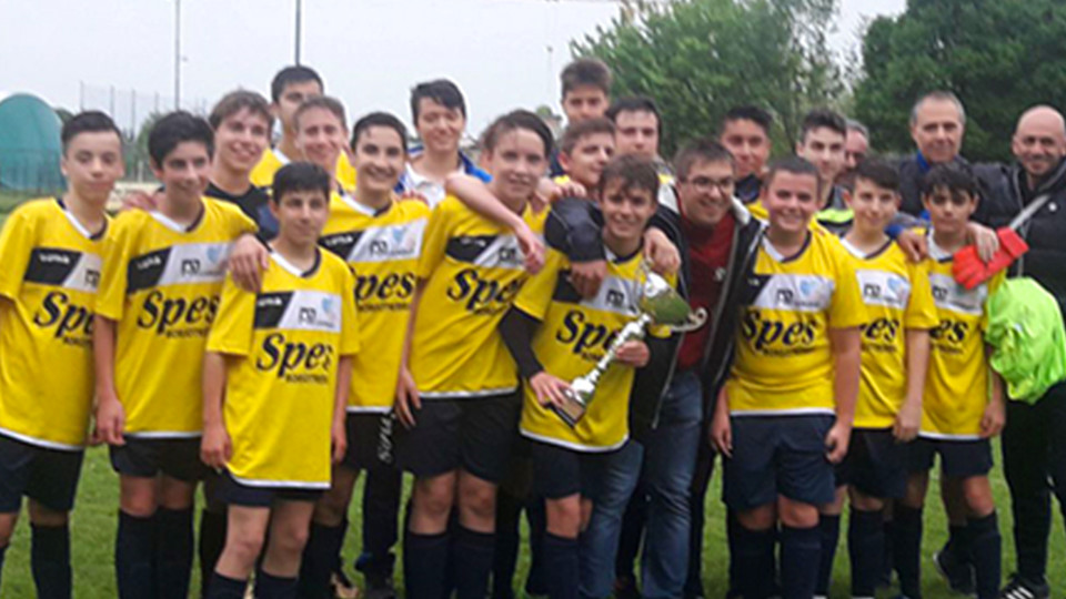 Vittoria della coppa per la Spes Borgotrebbia